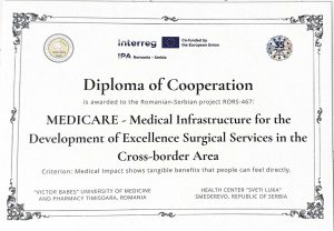 MECICARE - Proiecte europene derulate de UMFT, premiate de Uniunea Europeană