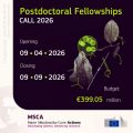 Appel à candidatures – MSCA Postdoctoral Fellowships 2026 (SORBONNE Université)